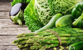 茄子黄瓜绿色蔬菜有机图片