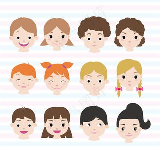 儿童头像表情