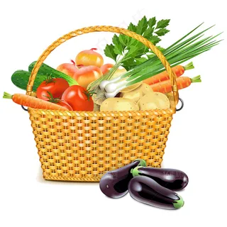 蔬菜水果矢量素材设计