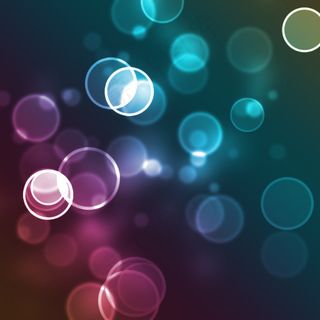光影泡泡图片