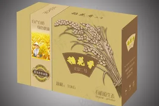 大米礼盒包装图片