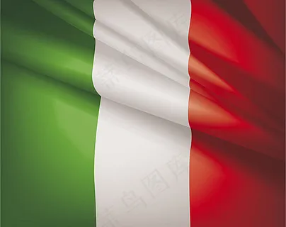 意大利国旗背景