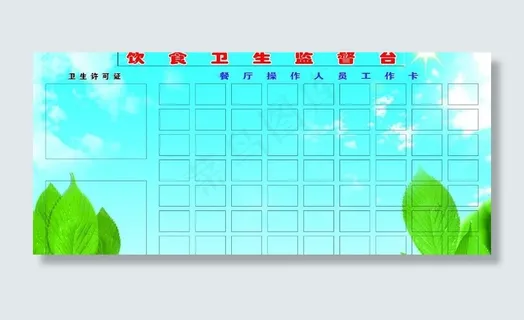 饮食卫生监督台图片