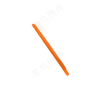 红色的软毛牙刷免扣图红色的软毛牙刷免扣图