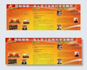 深入学习实践科学发展观 写真展板图...