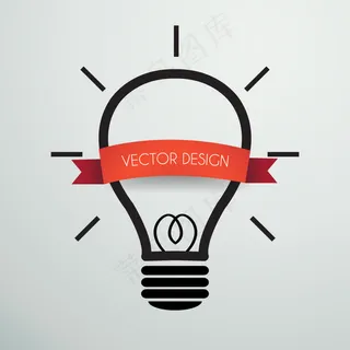 创意灯泡造型设计素材