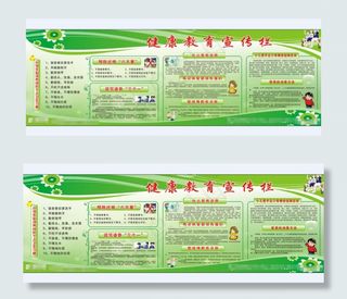 小学生健康教育宣传栏