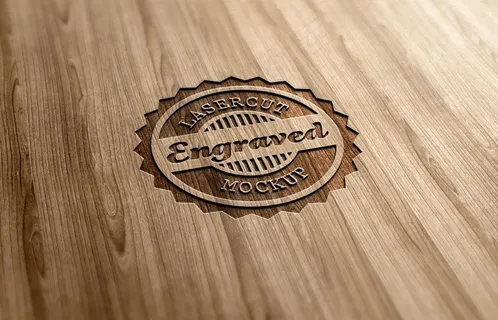 地板上镂空雕刻出来的智能标志模板