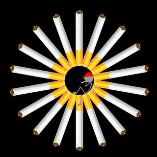 禁止吸烟矢量素材2