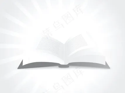 打开书矢量