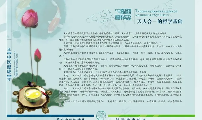 中医文化图片psd模版下载