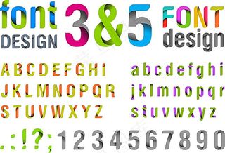 26个英文字母设计