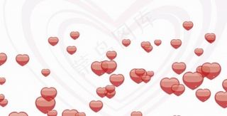 心形透明flash动画