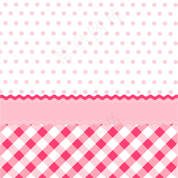 温馨可爱卡通背景矢量素材