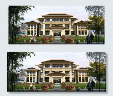 会所效果图图片