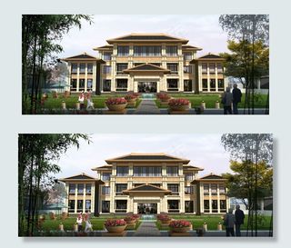 会所效果图图片