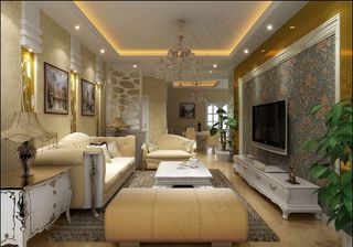 电视背景墙装修设计效果图