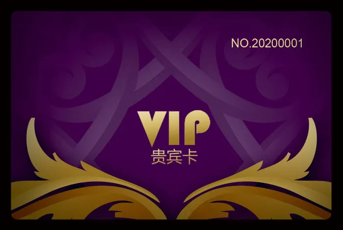 典雅VIP贵宾卡设计PSD分层模