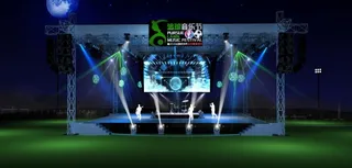 追球音乐节舞台