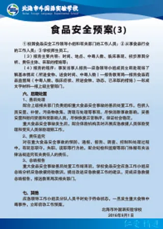 食品安全预案(3)
