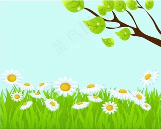 植物花草矢量图