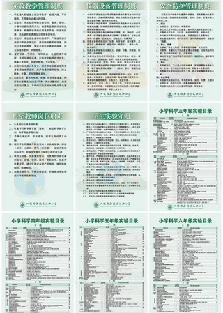 实验室管理制度图片