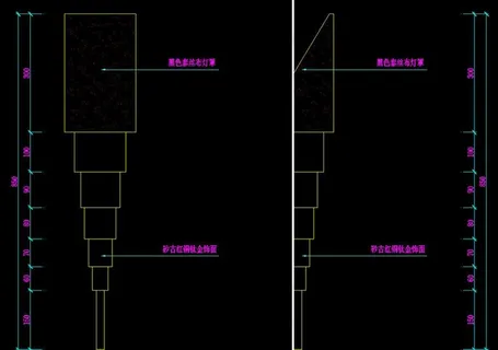 桑拿区 休息大厅壁灯大样图 桑拿区 休息大厅壁灯大样图