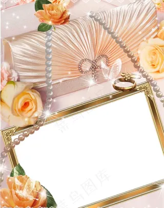漂亮的婚礼相框图片