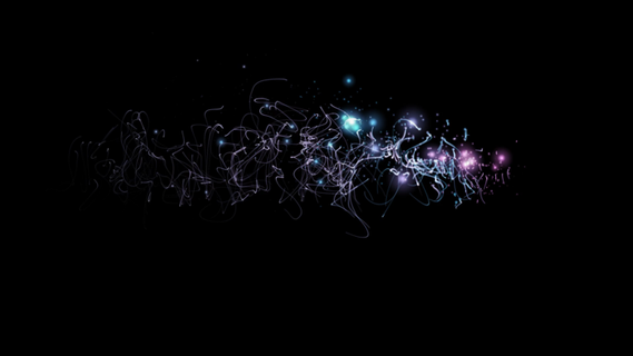 创意多彩粒子拖尾动态展示创意多彩粒子拖尾动态展示