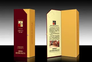 葡萄酒包装图片