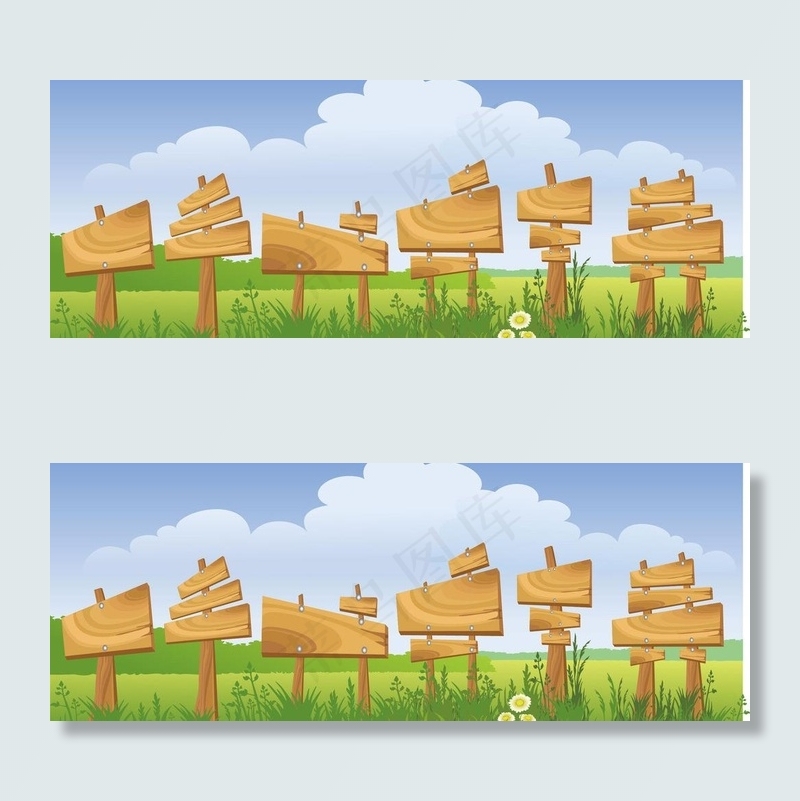 木板公告牌图片