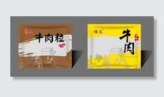 牛肉干包装图片