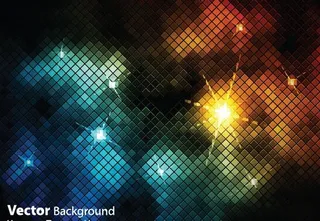 马赛克背景矢量素材图片