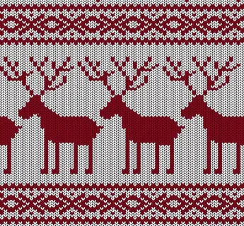 圣诞驯鹿印花图案图片
