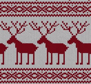 圣诞驯鹿印花图案图片