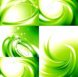 美丽的绿色引人注目的背景矢量素材