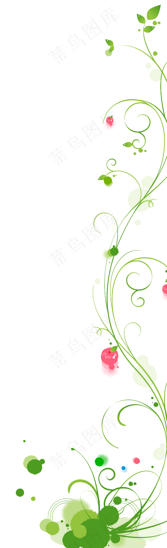 树藤藤蔓海报设计PNG元素