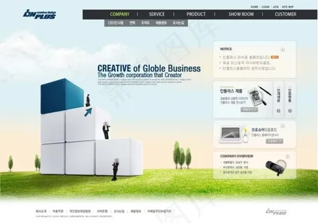 科技网页设计模板 科技网页设计模板