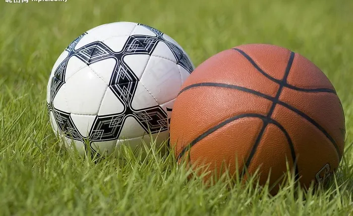 足球与篮球图片