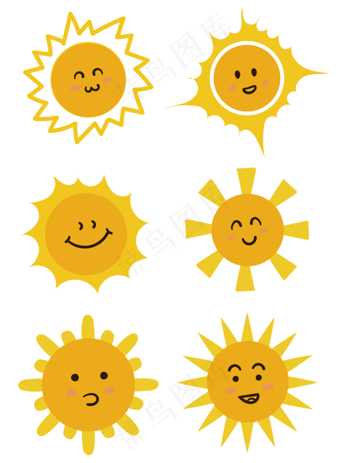 大太阳ai矢量模版下载