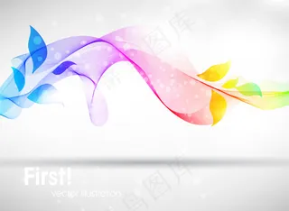 紫色背景矢量图