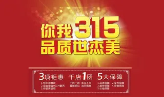 315活动促销宣传海图片