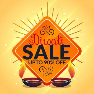 黄色背景矢量图