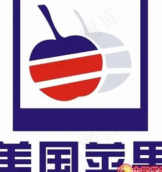 矢量美国苹果标志
