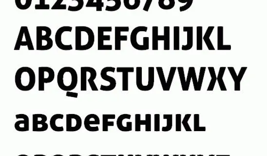 Aller 英文字体下载