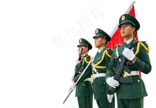 部队军人士兵PNG透明背景人物素材