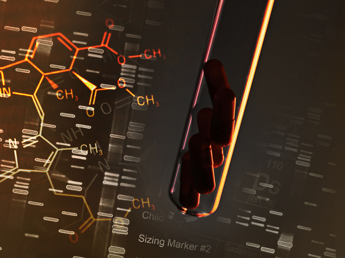 生物结构式与试管