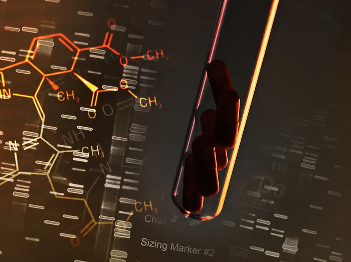 生物结构式与试管