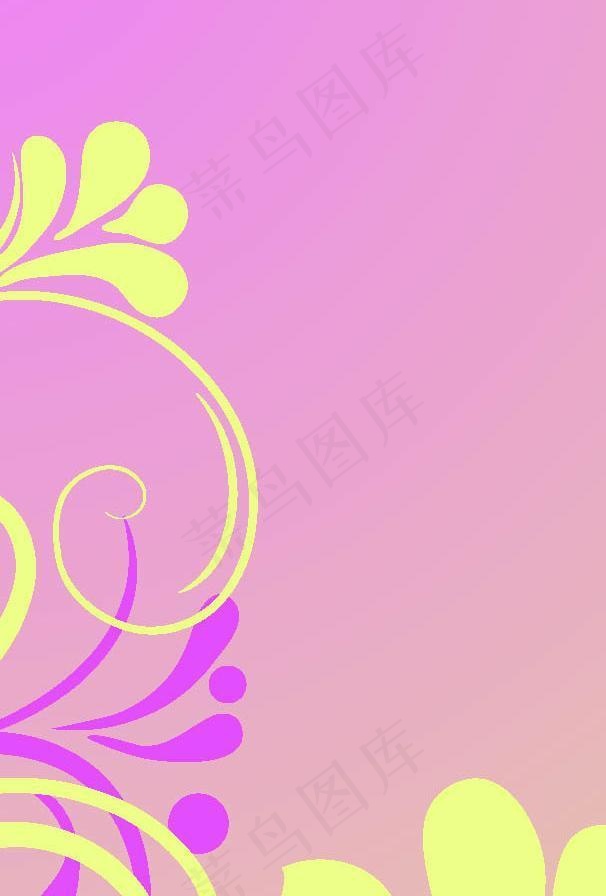 粉色背景图片ai矢量模版下载