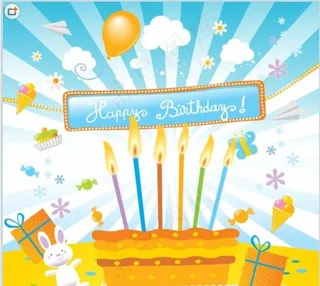 生日快乐flash动画贺卡
